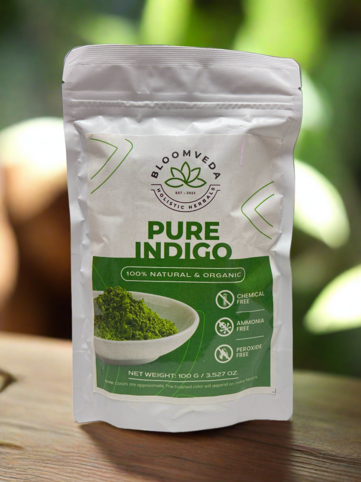 Pure Indigo 100 gr - Bloomveda Holistic Herbals