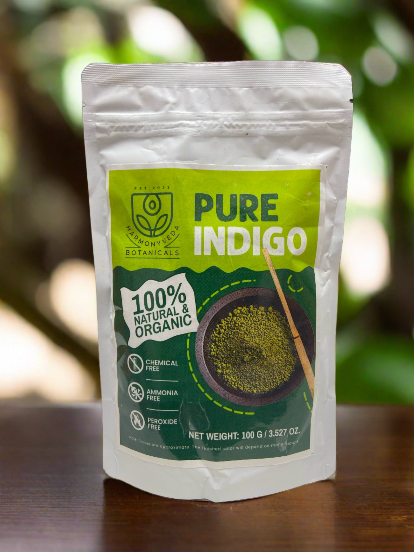 Pure Indigo 100 gr - HarmonyVeda Botanicals