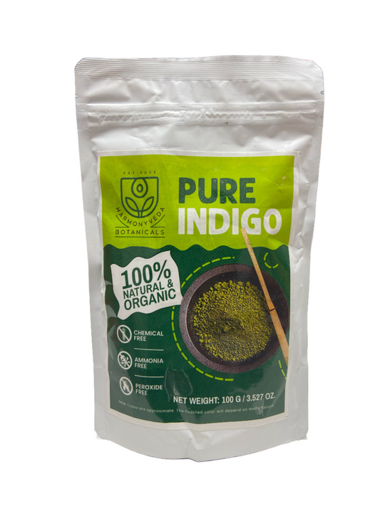 Pure Indigo 100 gr - HarmonyVeda Botanicals