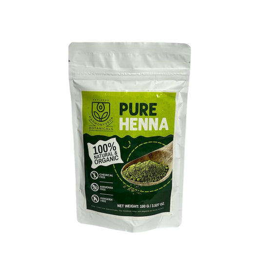 Pure Henna Hair Dye 100 gr - Harmony Veda Botanicals