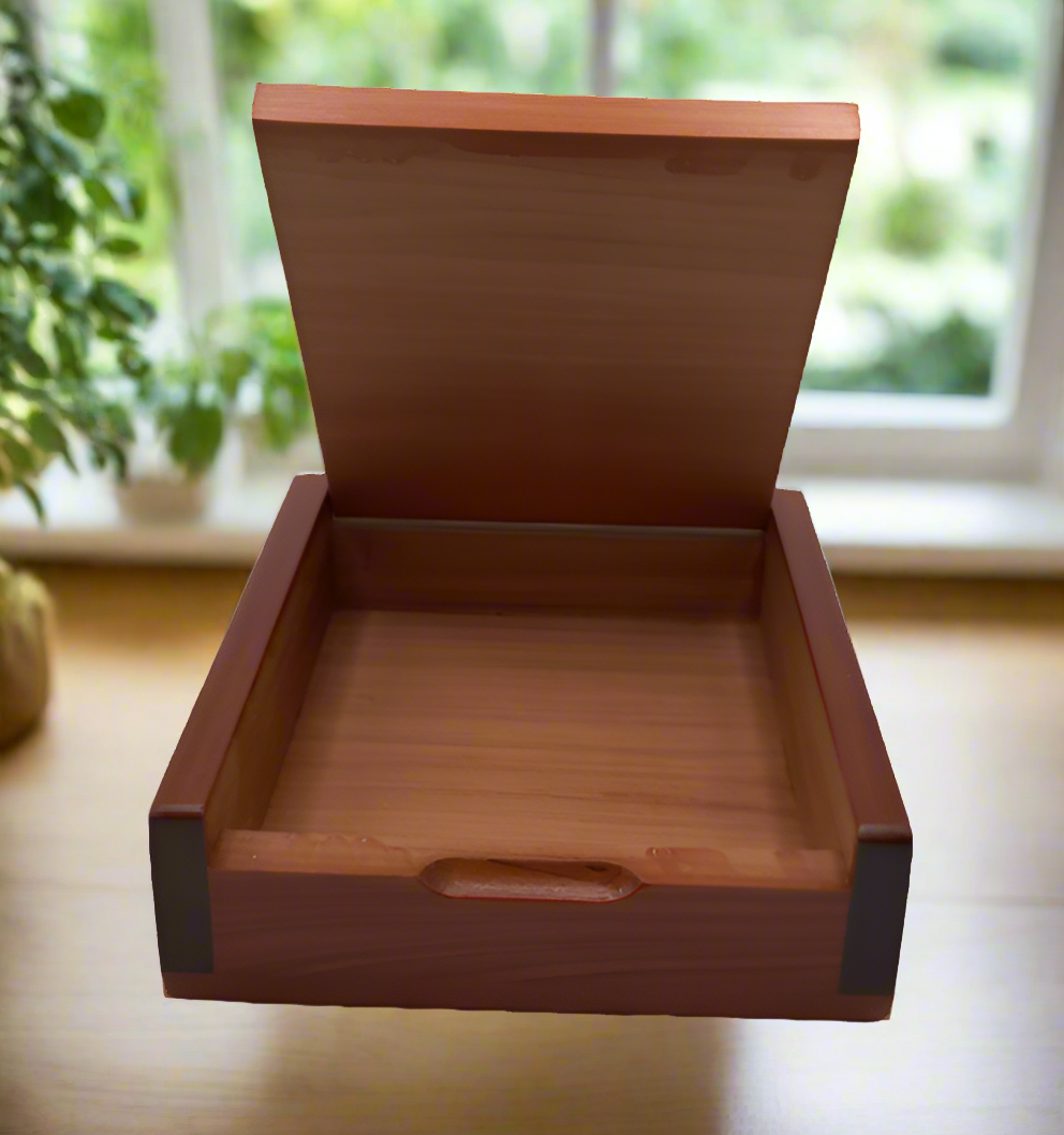 Rectangular Box #1 Wooden box |  Exquisite Cedar Wood Decorative Gift Box | High-Quality Finish | Perfect for Home and Office Decor | 11.5 x 7 x 3 cm | Elegant and Durable | Ideal for Keepsakes and Trinkets